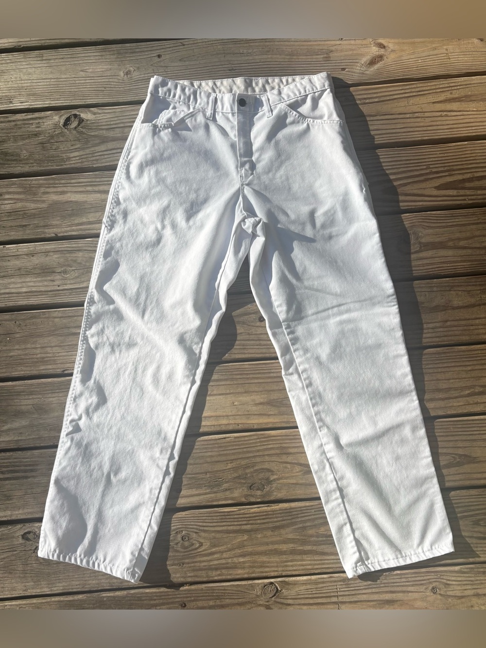 Dickies White Carpenter Pants